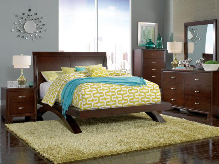 Raven 5 PC. Queen Bedroom Package,ELEM