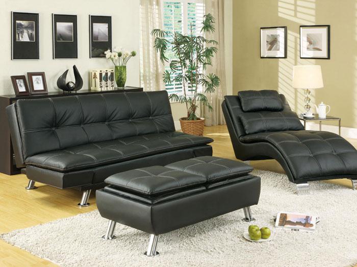 Dillesten Black Futon,COCO