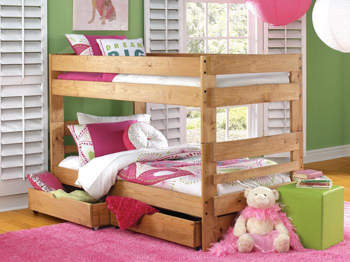 Cabin Retreat Twin/Twin Bunk Bed,SBB