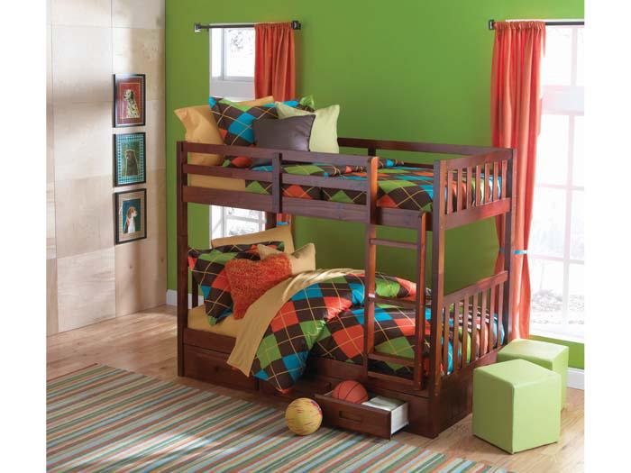 Forrester Twin/Twin Bunk Bed,DWF