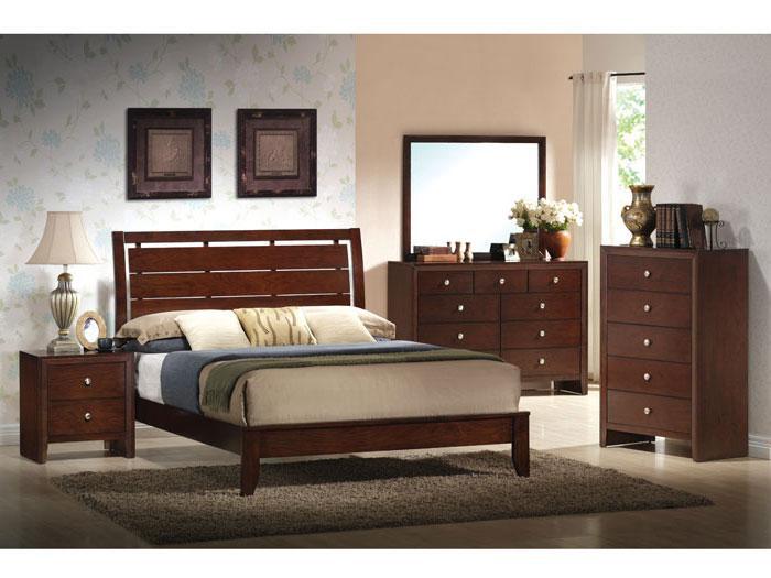 Summit Cherry 9 Drawer Dresser/Mirror,CROW