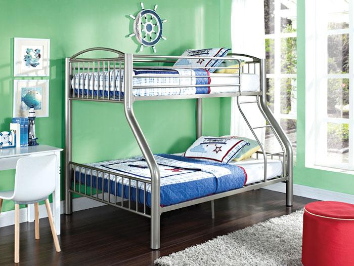 Avery Twin/Full Metal Bunk Bed,POWELL