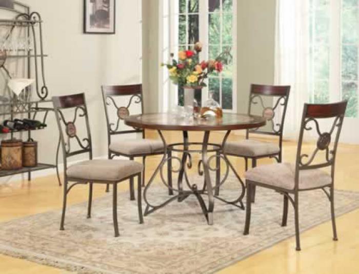 Francine Transitional 5 PC. Dinette Set,LIFE