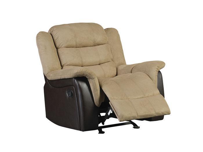 Kent Camel Two-Tone Recliner,AMAL