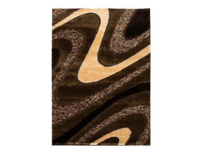 Miami Shag Accent Rug - Brown,IHD