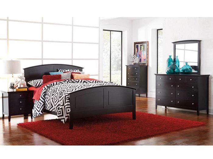 Metalindo Black 3 PC. Queen Bed,LIFE