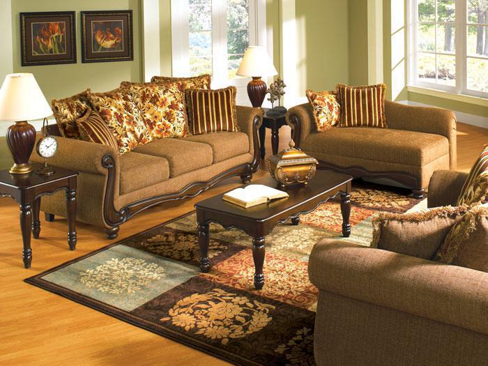 Alderson Sofa & Love Seat Package,HUGH