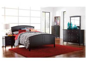 Metalindo Black 3 PC. King Bed,LIFE