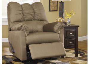 Darcy Mocha Microfiber Rocker Recliner,ASH