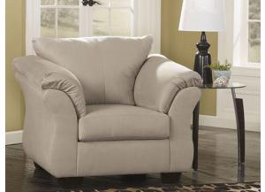 Darcy Stone Microfiber Club Chair,ASH