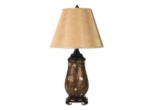 Gayle Mosaic Table Lamp,ASH