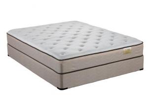 Twin Plush Mattress & Boxspring,SHER