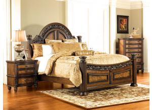 Verona 3 PC. Queen Poster Bed,LFE