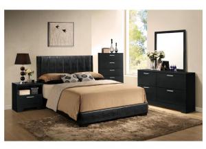 Emily Black 4 Drawer Chest,LIFE