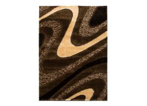 Miami Shag Accent Rug - Brown,IHD