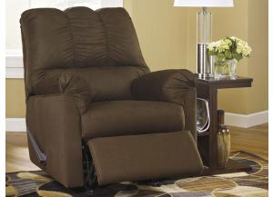 Darcy Cafe Microfiber Rocker Recliner,ASH